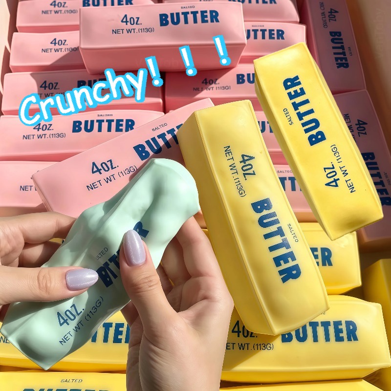 Kids Toys Box - カリカリバタースティックスクイッシーブラインドボックスビルディングブロックフィリングフィジェットトイノーリバウンドスクイーズトイ感覚ストレス解消フィジェットトイ