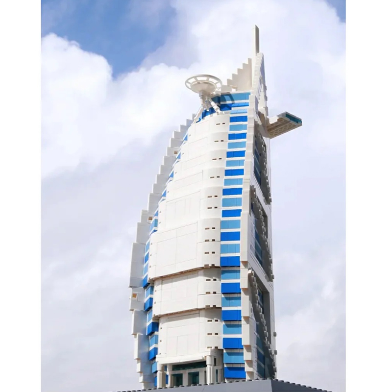 Kids Toys Uae - ブルジャル・アラブ・ホテルのレンガ模型。ドバイ、UAEのランドマーク建築。卓上装飾、組み立てブロック、おもちゃ、ギフト、インテリア。
