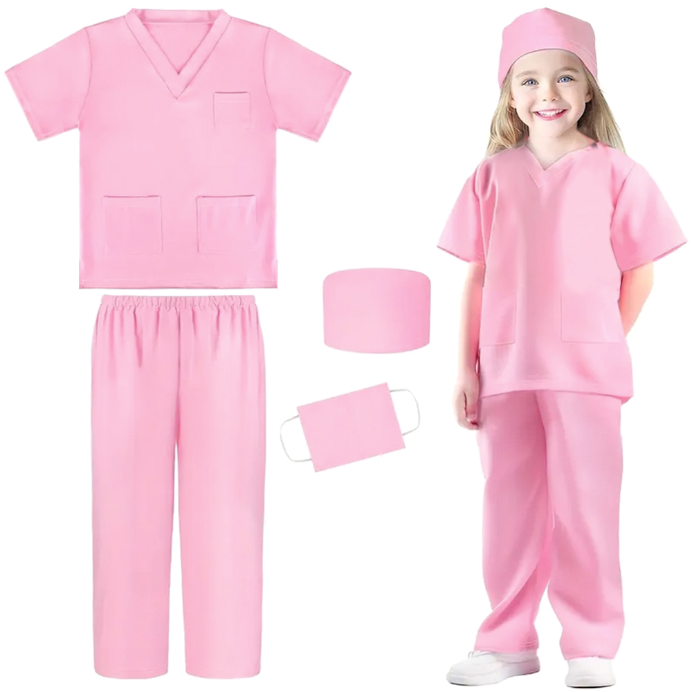 Kids Toys Doctor Set - 子供用ごっこ遊びおもちゃセット、医者と看護師のコスチューム、ロールプレイング小道具、パーティー衣装、誕生日プレゼント、クリスマスプレゼント、ハロウィンプレゼント、パーティーギフト、ホリデーギフト