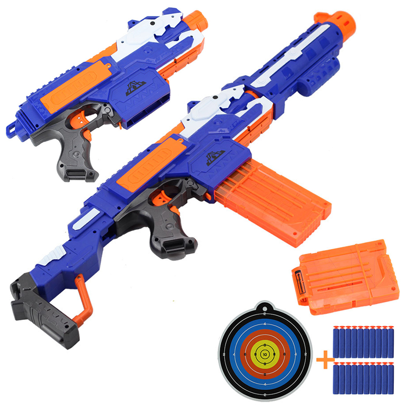 子供のおもちゃの電気ダーツのペア,7.2cmの芯のあるおもち - Foam Dart Gun のレビューと価格