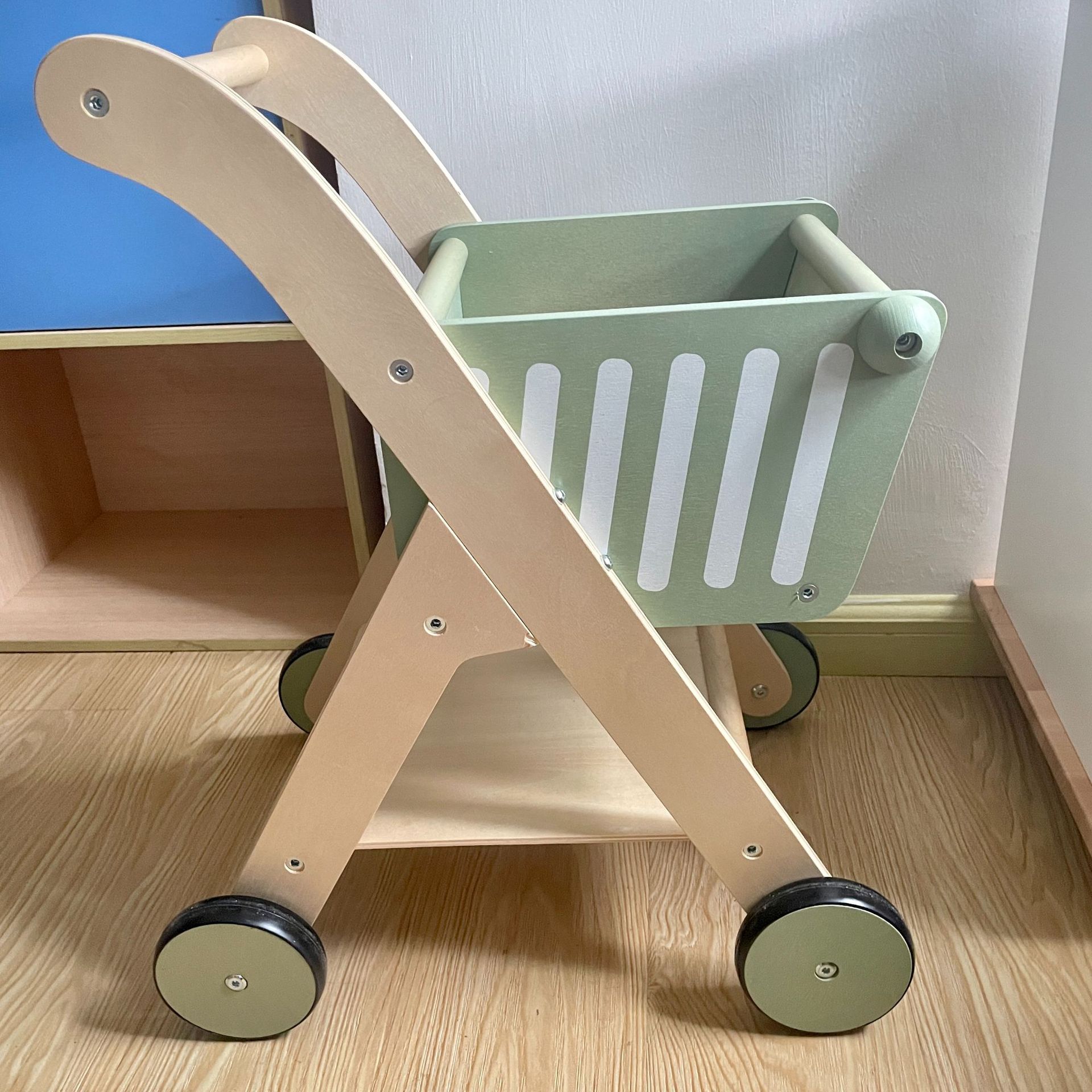 インキッズ木製子供の模擬ショッピングカートおもちゃ女の子スー - Kids Toys Shop のレビューと価格