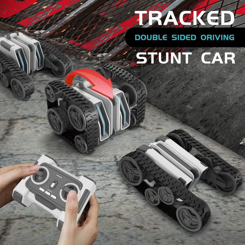 Wt2023c RCスタントカー、トラック式オフロード車、高 - Kids Toys Under $20 のレビューと価格