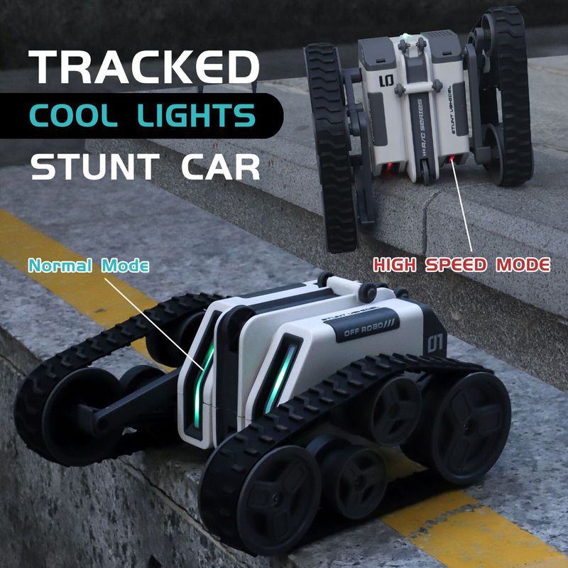 Wt2023c RCスタントカー、トラック式オフロード車、高 - Kids Toys Under $20 のレビューと価格