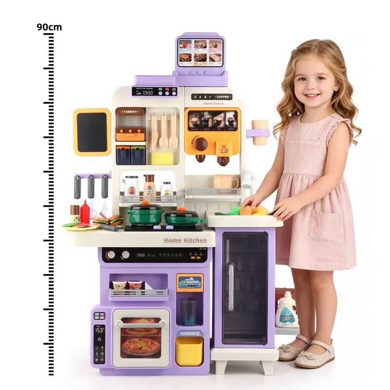 90cm大型ごっこ遊びキッチンセット（ライト、サウンド、シン - Kids Toys Return Gift のレビューと価格