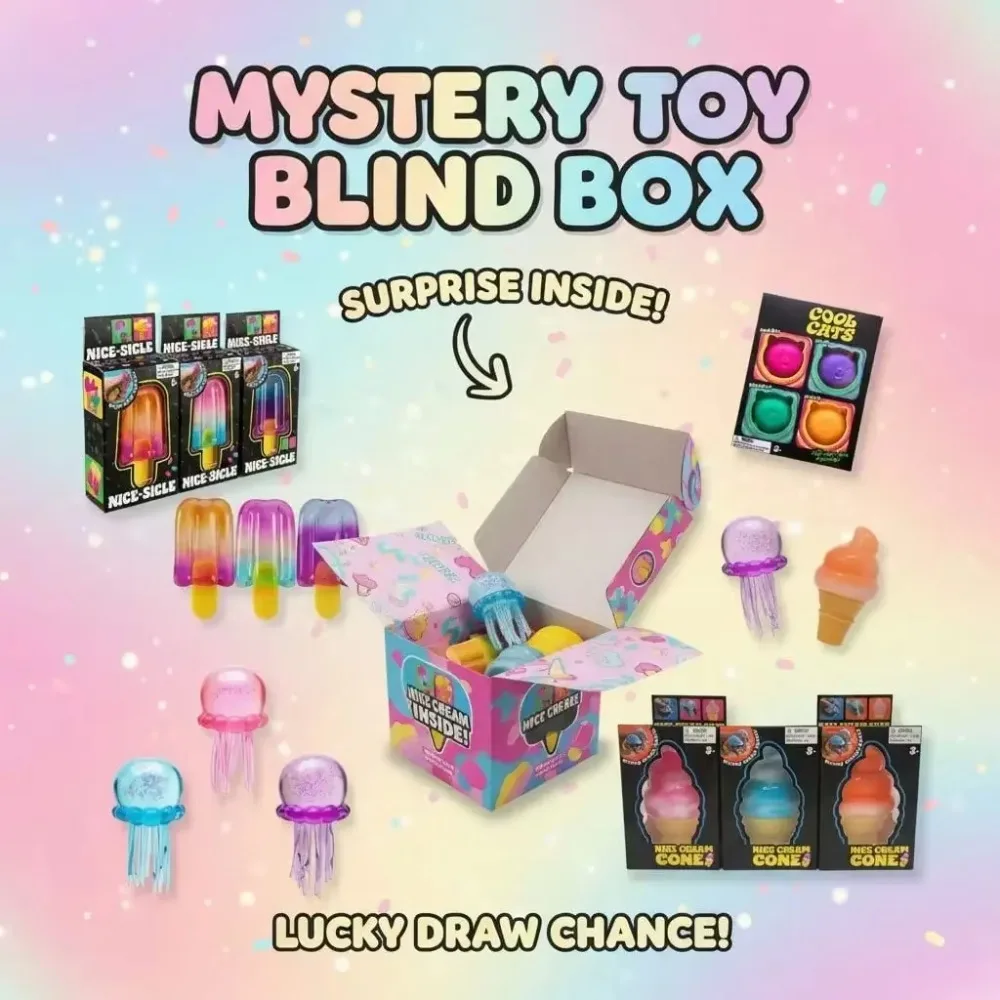 スクイッシー・ミステリーボックス、ゆっくり膨らむフィジェット - Kids' Toy のレビューと価格