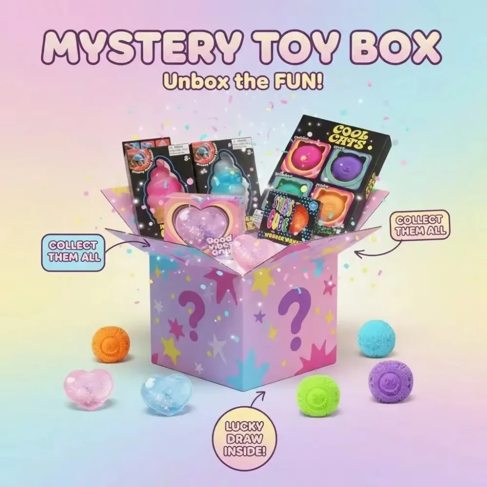 スクイッシー・ミステリーボックス、ゆっくり膨らむフィジェット - Kids' Toy のレビューと価格
