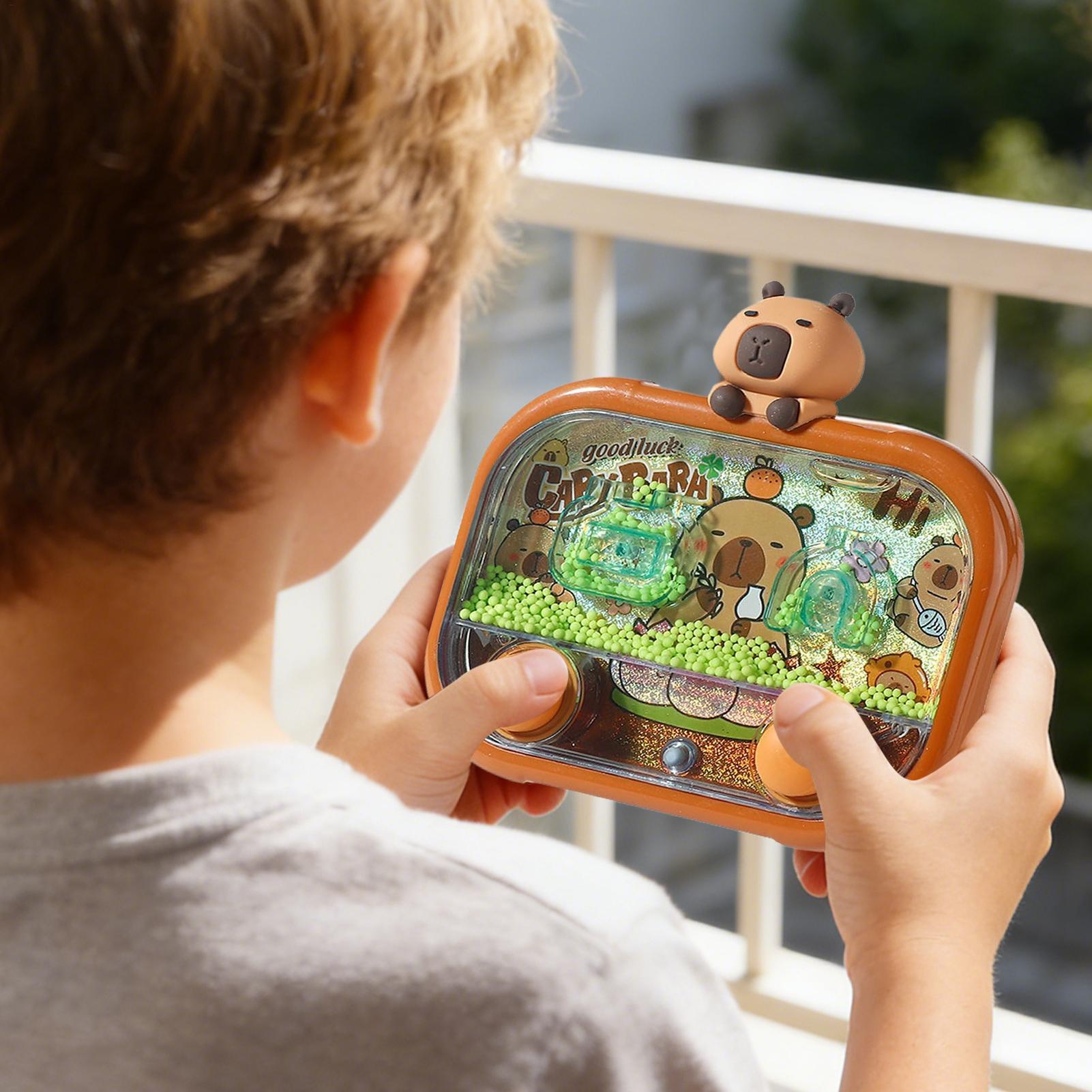 カピバラ型ハンドヘルドウォーターゲーム（LEDライト付き）、 - Kids' Toy のレビューと価格
