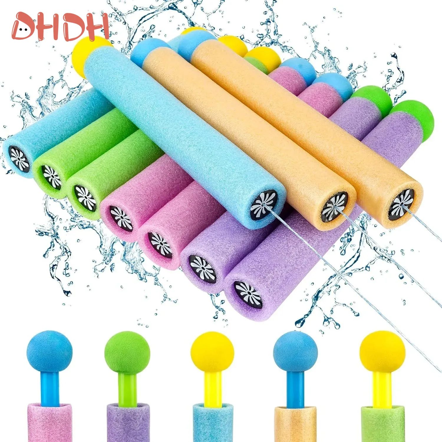 5/20個入り子供用水鉄砲セット – 取り外し可能なノズル付 - Kids Toys Under $20 のレビューと価格