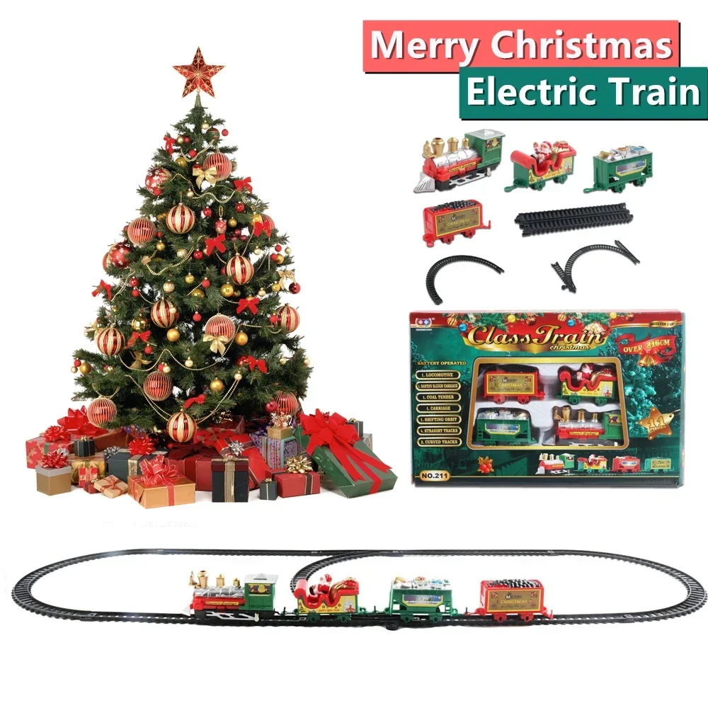 2026年新作 クリスマス トレイン ギフトボックス 組み立 - Toy Train Track Set のレビューと価格