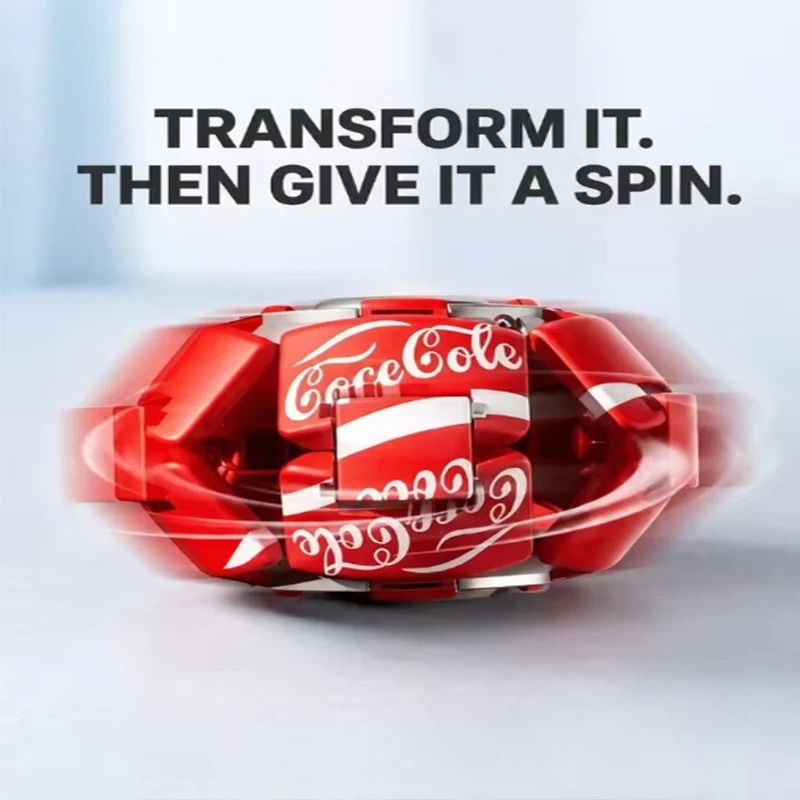 ソーダ缶型スピニングトップ フィジェットトイ 変形スピンジャ - Spin Top Gyro Toy のレビューと価格