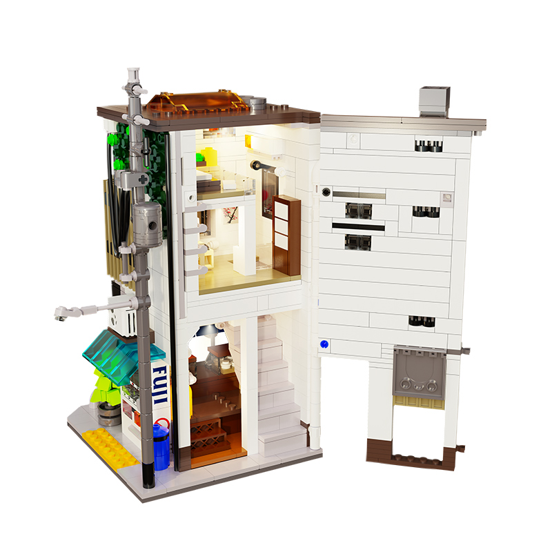 ボックスcada都市-日本の蒸し付きバンハウスアーキテクチャ - Kids Toys Shop のレビューと価格