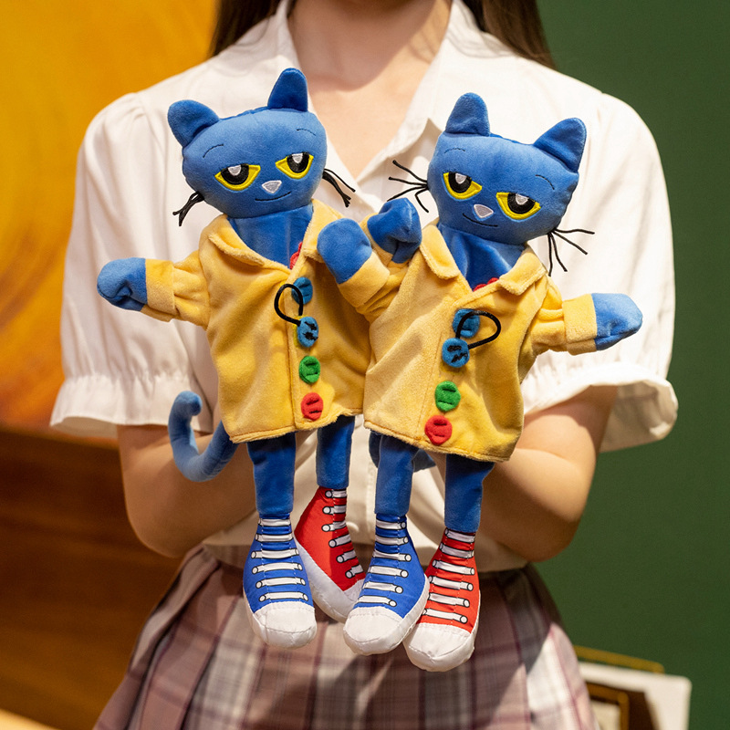 20～40cmの「ピート・ザ・キャット」の手人形、柔らかいぬ - Kids Toys Under $20 のレビューと価格