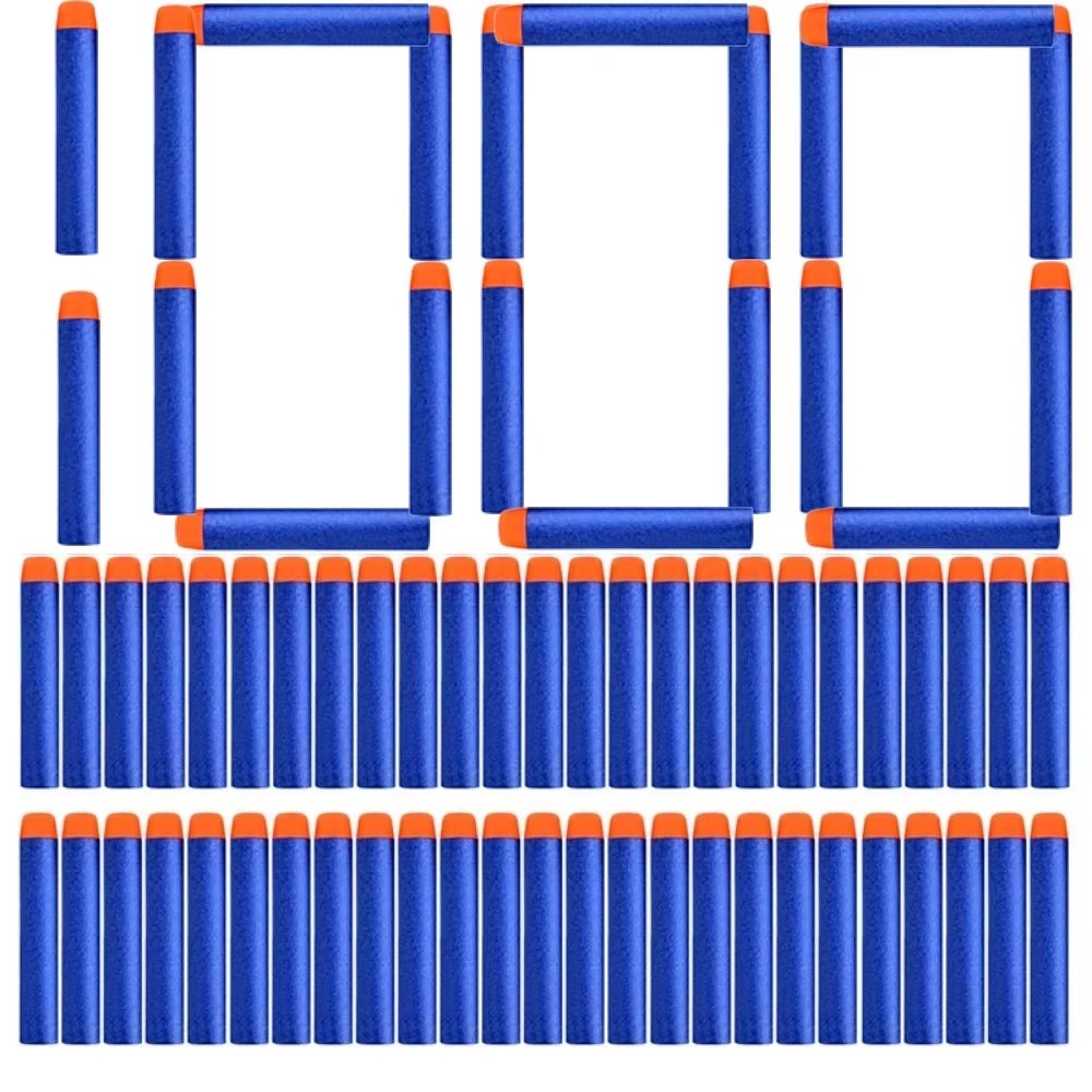 ZIVCONCING 1000-50 個ブルーソリッドラウン - Foam Dart Gun のレビューと価格