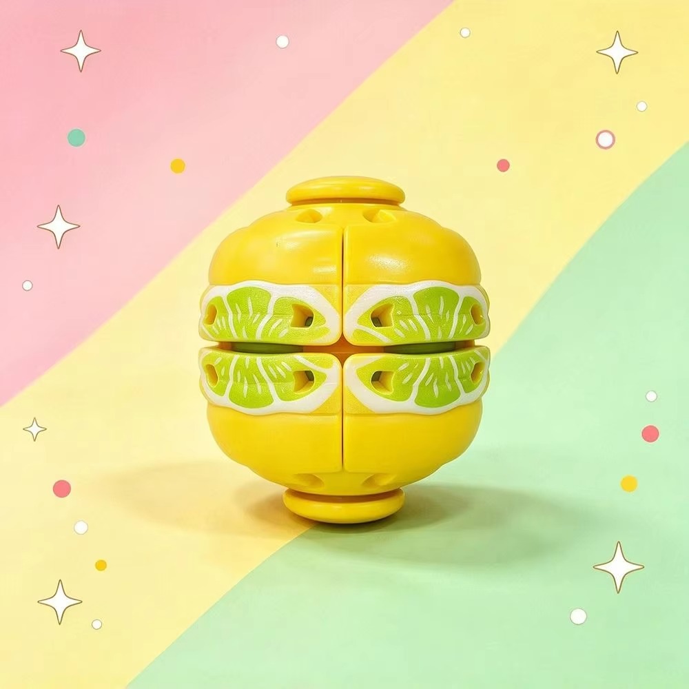 フルーツ型の回転式おもちゃ。ストレス解消、リラックス効果、キ - Spin Top Gyro Toy のレビューと価格