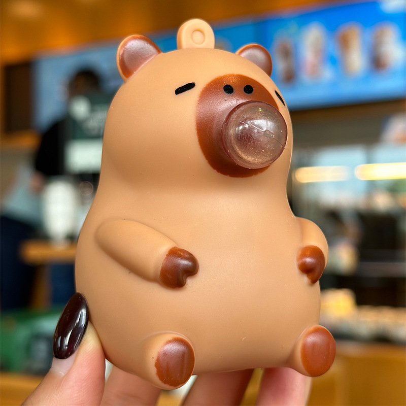 カピバラ人形ピンチペンダントおもちゃ、スクイーズ、バブル、ス - Kids Toys Variety のレビューと価格