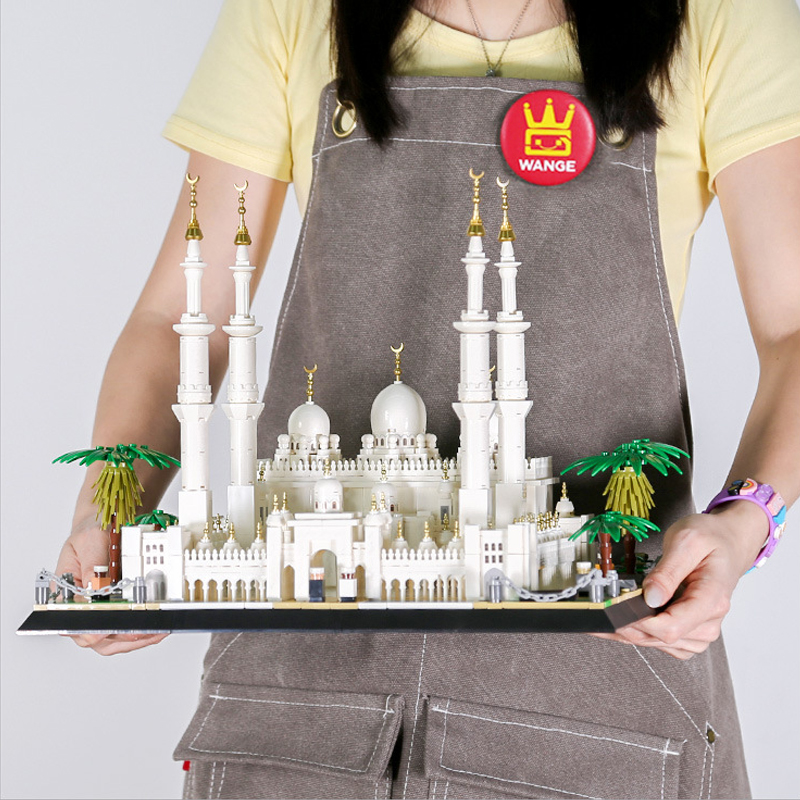 建築ブロックセット シェイク・ザイード大モスク歴史的レンガモ - Kids Toys Uae のレビューと価格