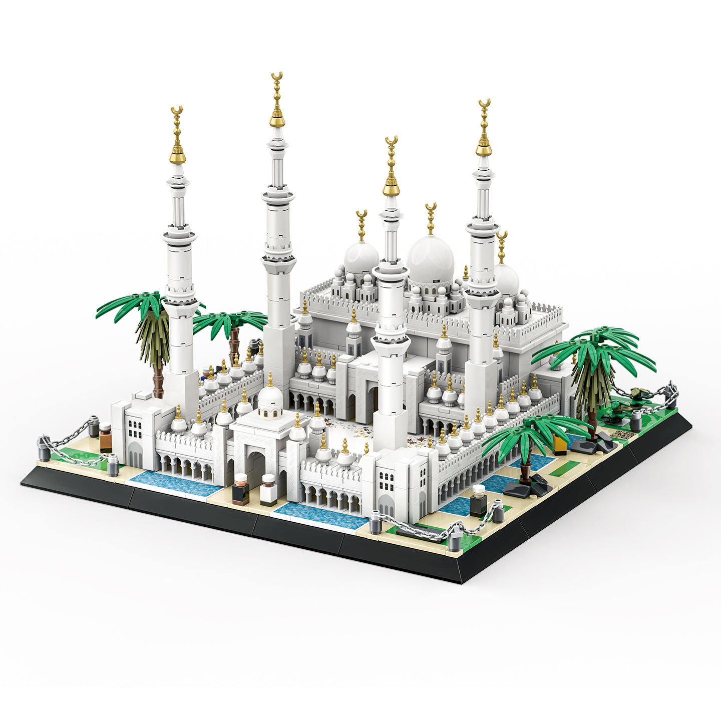 建築ブロックセット シェイク・ザイード大モスク歴史的レンガモ - Kids Toys Uae のレビューと価格
