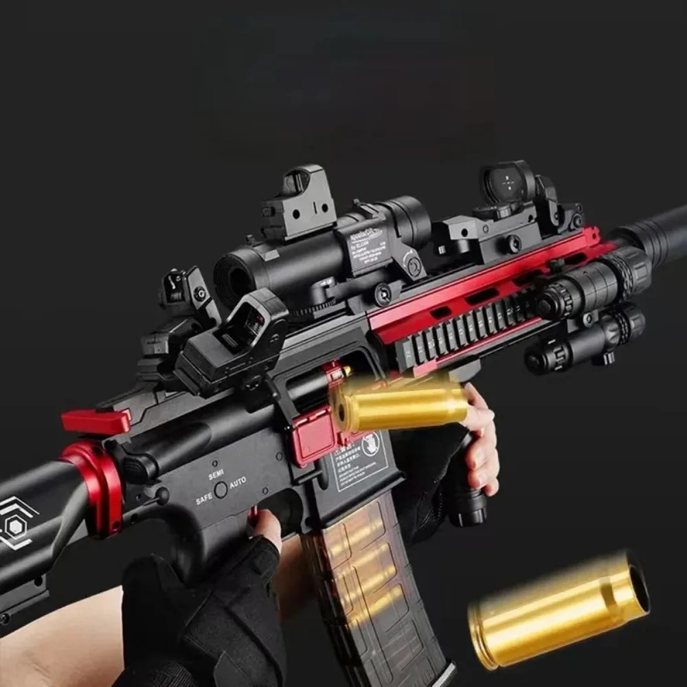 電動M416 EVAソフト弾丸トイガン 自動排莢式ランチャー - Foam Dart Gun のレビューと価格