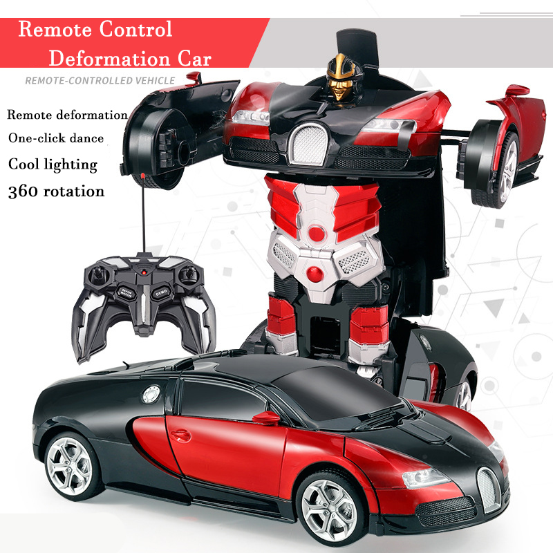 2in1 電動 RC カー変形ロボットワンキー変形車屋外リモ - Kids Toys Supplier のレビューと価格