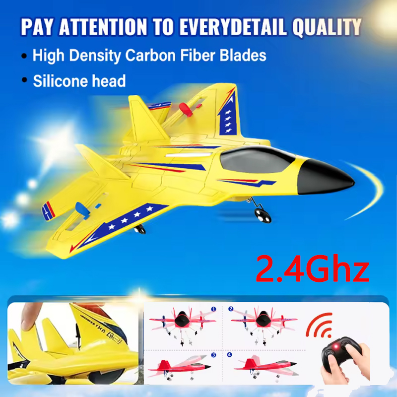 RC飛行機 KF803 2.4G LEDライト付き RC飛行 - Kids Toys Under $20 のレビューと価格