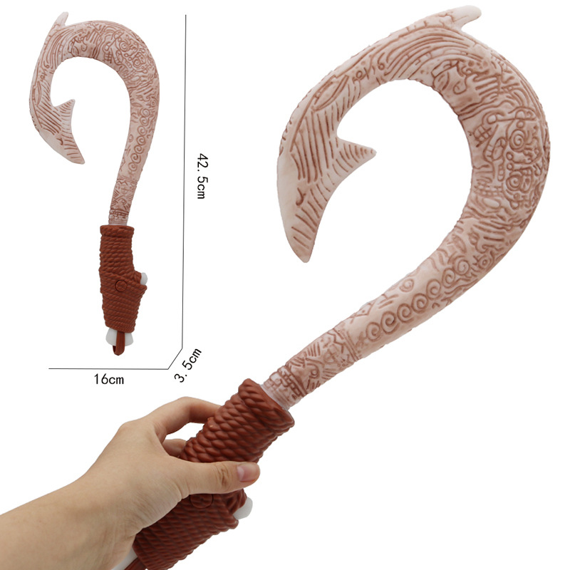 漫画アニメモアナフィッシュフックコスプレアクセサリーマウイフ - Kids Toys Return Gift のレビューと価格