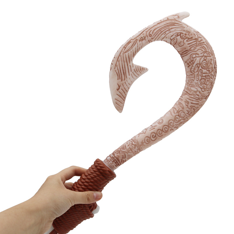 漫画アニメモアナフィッシュフックコスプレアクセサリーマウイフ - Kids Toys Return Gift のレビューと価格