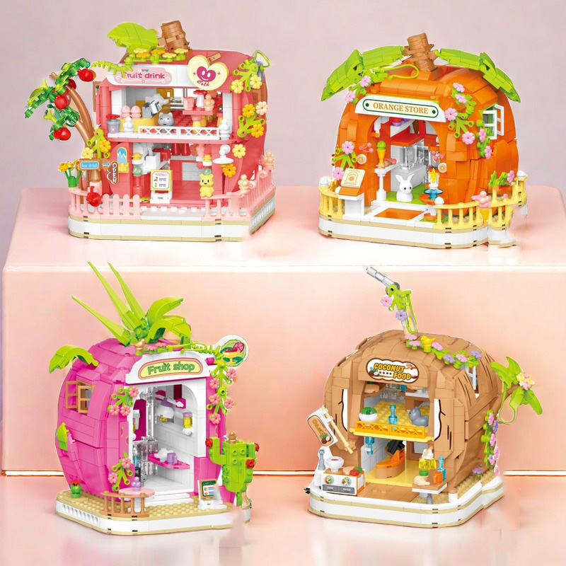 クリエイティブシティストリートビュータウンビルディングブリッ - Kids Toys Shop のレビューと価格