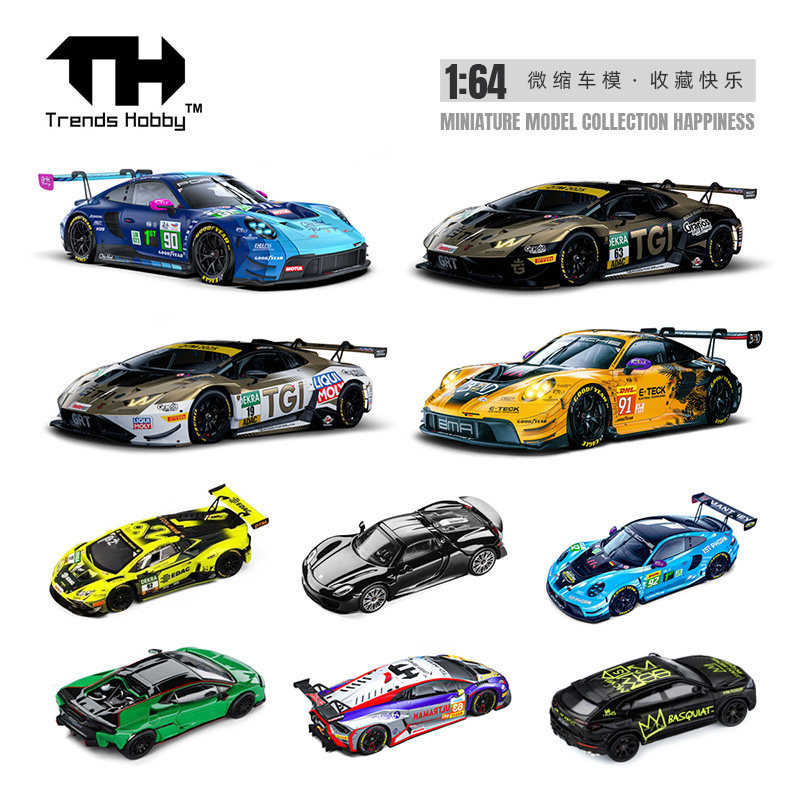 TH 1/64 ポルシェ 911 GT3 R ルマン24時間 - Kids Toys Boys のレビューと価格