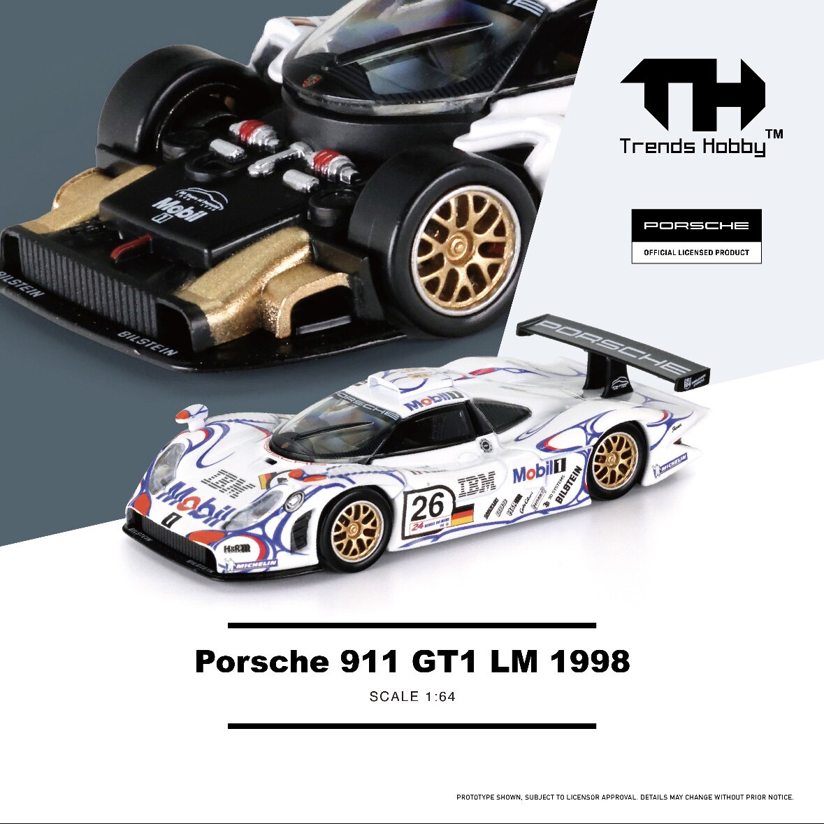 TH 1/64 ポルシェ 911 GT3 R ルマン24時間 - Kids Toys Boys のレビューと価格