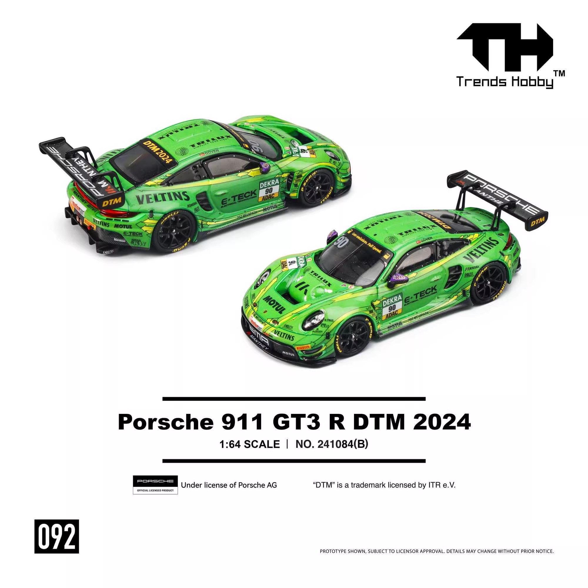 TH 1/64 ポルシェ 911 GT3 R ルマン24時間 - Kids Toys Boys のレビューと価格