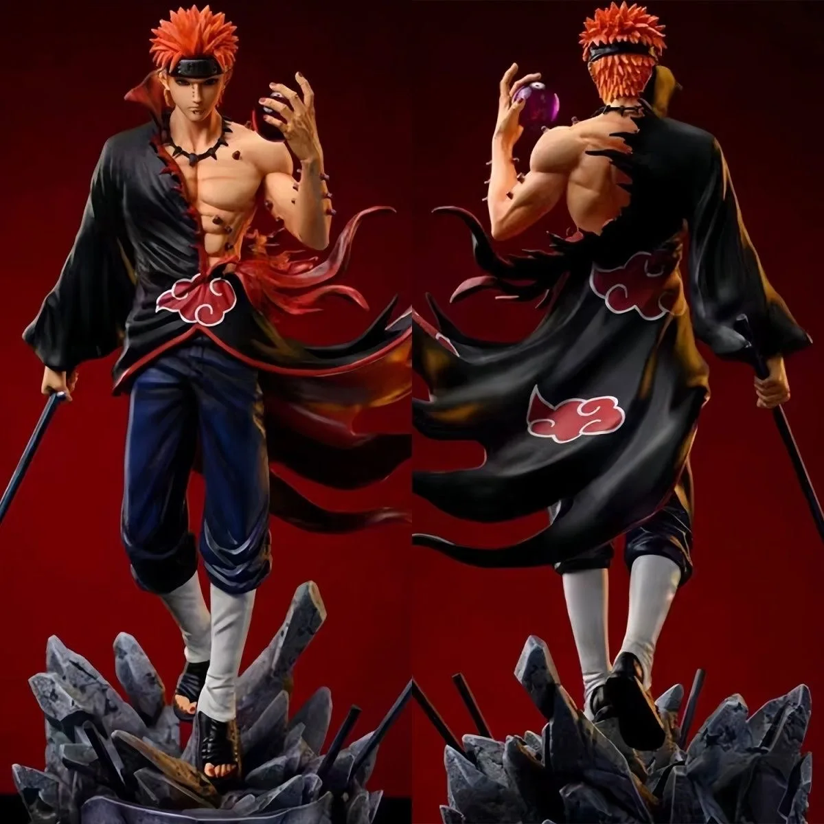 23cmナルトフィギュアアクションフィギュアペイン暁死神 G - Kids Toys Variety のレビューと価格