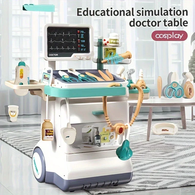 ドクター医療プレイセットドクターツール聴診器おもちゃごっこ遊 - Kids Toys Doctor Set のレビューと価格