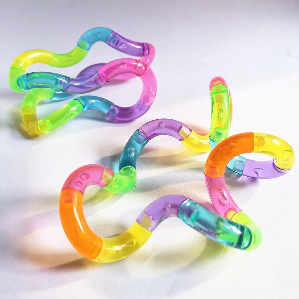 変形可能なロープ 楽しくて教育的なフィジェットトイ 変形ロー - Kids' Toy のレビューと価格