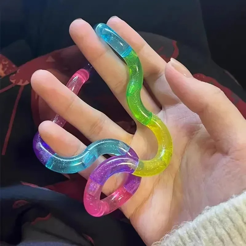 変形可能なロープ 楽しくて教育的なフィジェットトイ 変形ロー - Kids' Toy のレビューと価格