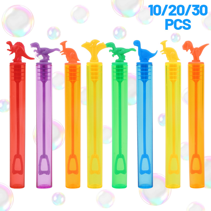 10/20/30個入り 恐竜型シャボン玉チューブ 空のシャボ - Kids Toys Youtube のレビューと価格
