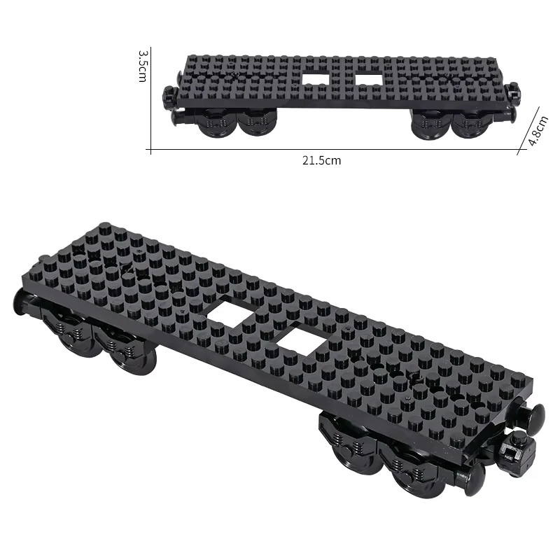 市内電車トラックベース MOC ビルディングブロックセットト - Toy Train Track Set のレビューと価格