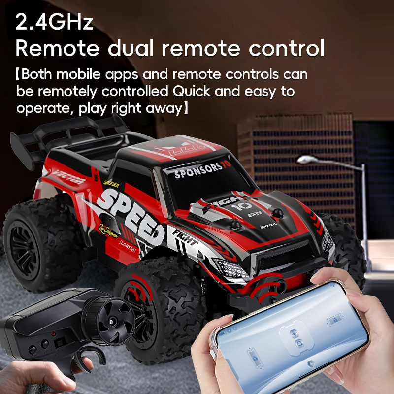 1:20 オフロードRCカー 2.4G 4WD 高速登坂ドリ - Kids Toys Under $20 のレビューと価格