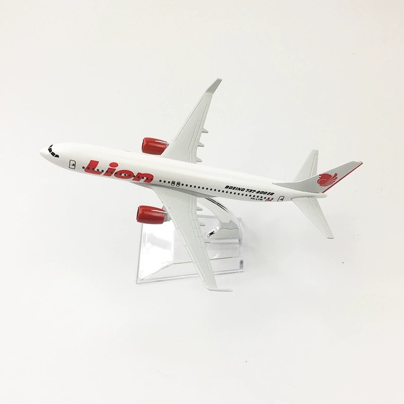 16cm b737 ライオンエア 飛行機模型 金属製 1/4 - Kids Toys Supplier のレビューと価格