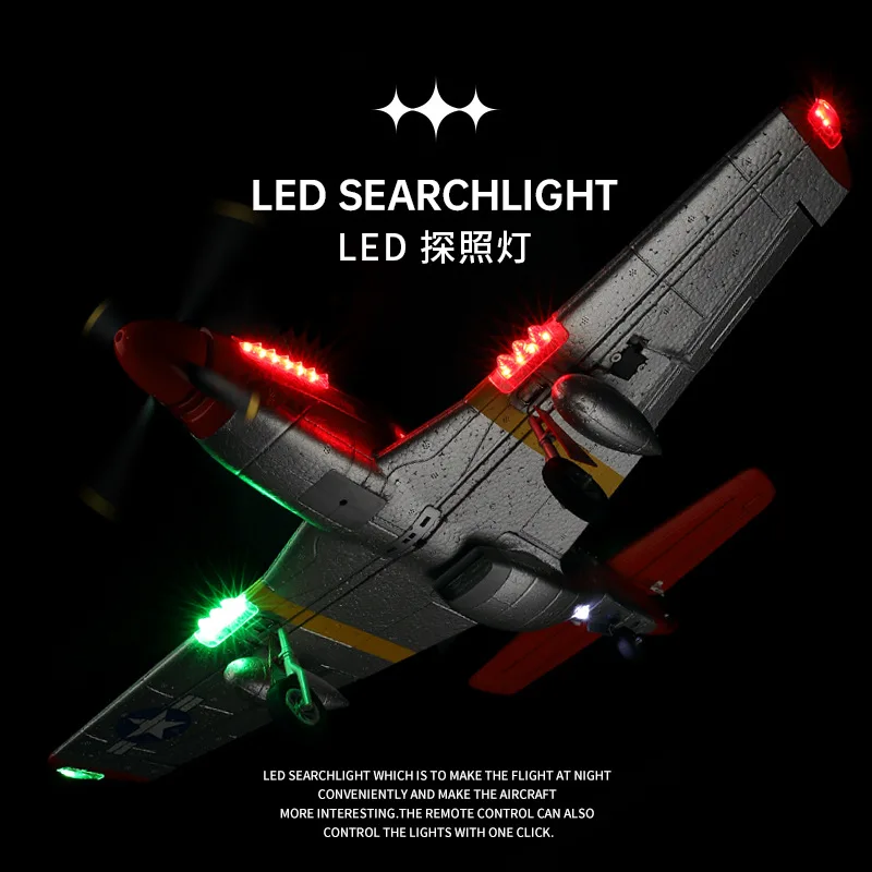 在庫あり A280-P51 4 チャンネル航空機 P51 戦 - Kids' Toys Channel のレビューと価格