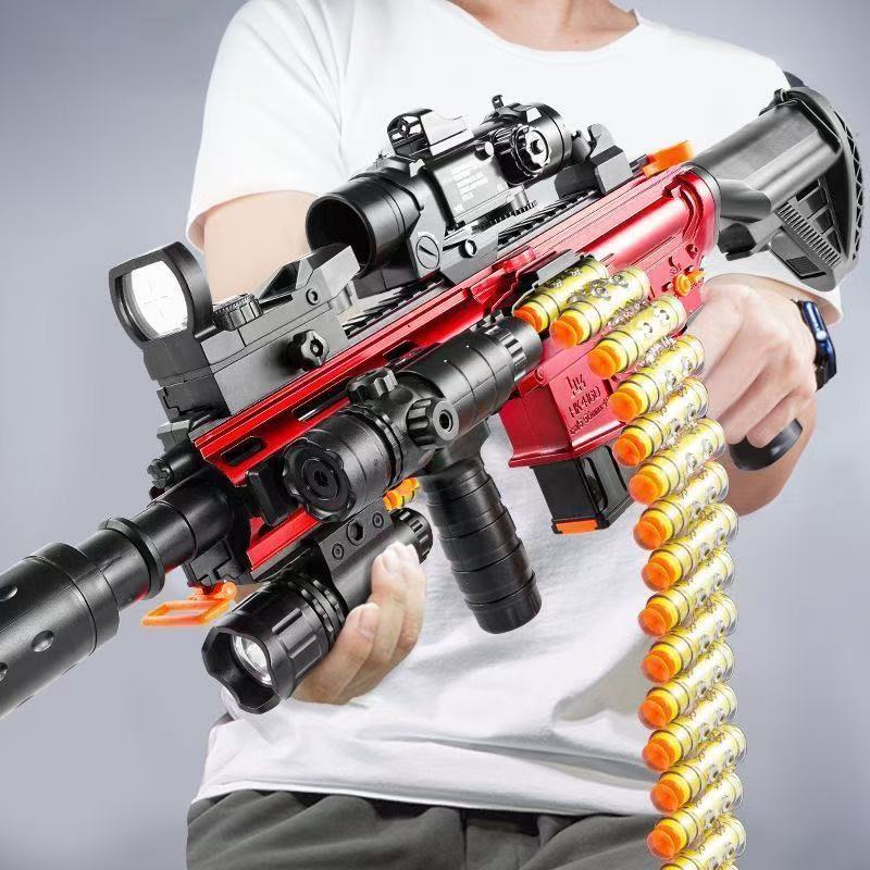 おもちゃの電動自動ソフト弾銃M416 子供用おもちゃ銃 男の - Foam Dart Gun のレビューと価格