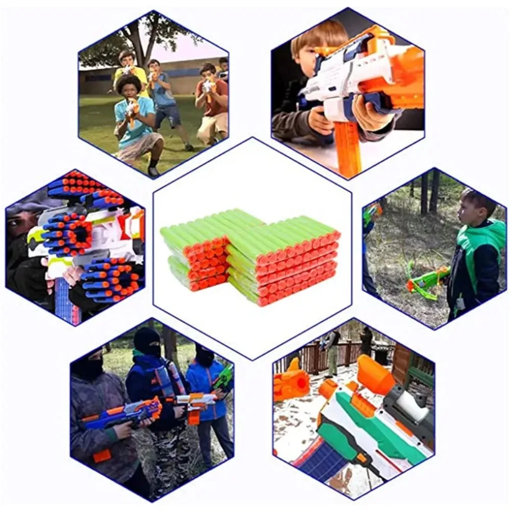 7.2 センチメートル 100/1000 個ダーツ吸引ダーツ - Foam Dart Gun のレビューと価格