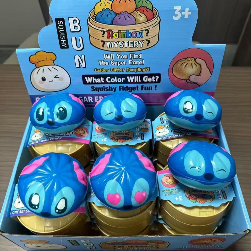 ゆっくり戻るスクイーズストレス解消おもちゃ、ミニ蒸しパン風デ - Kids Toys Variety のレビューと価格