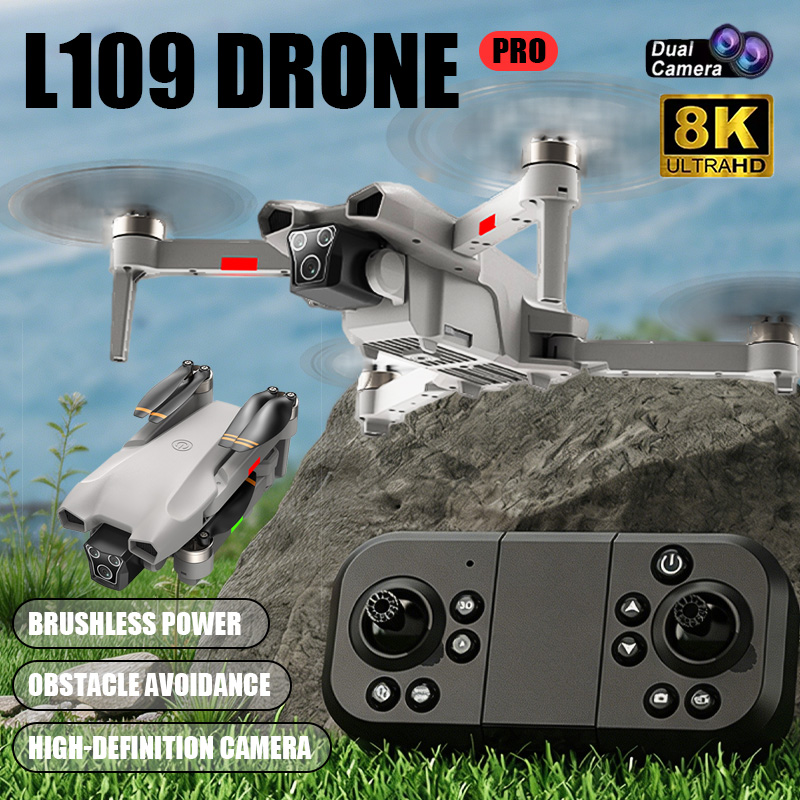 新型ホットL017プロドローン ブラシレス 3Dロール 36 - Kids Toys Return Gift のレビューと価格