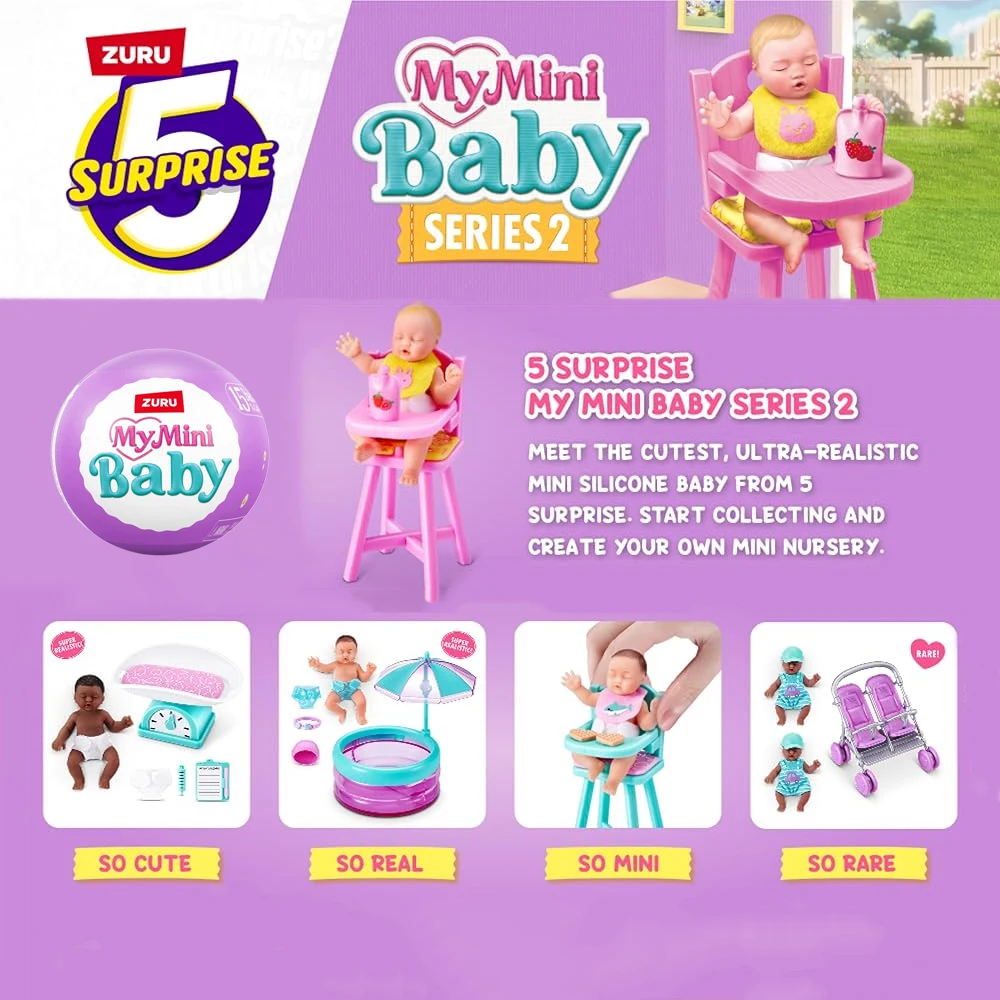 ズル サプライズドール サプライズシリーズ2 マイミニベビー - Kids Toys Variety のレビューと価格