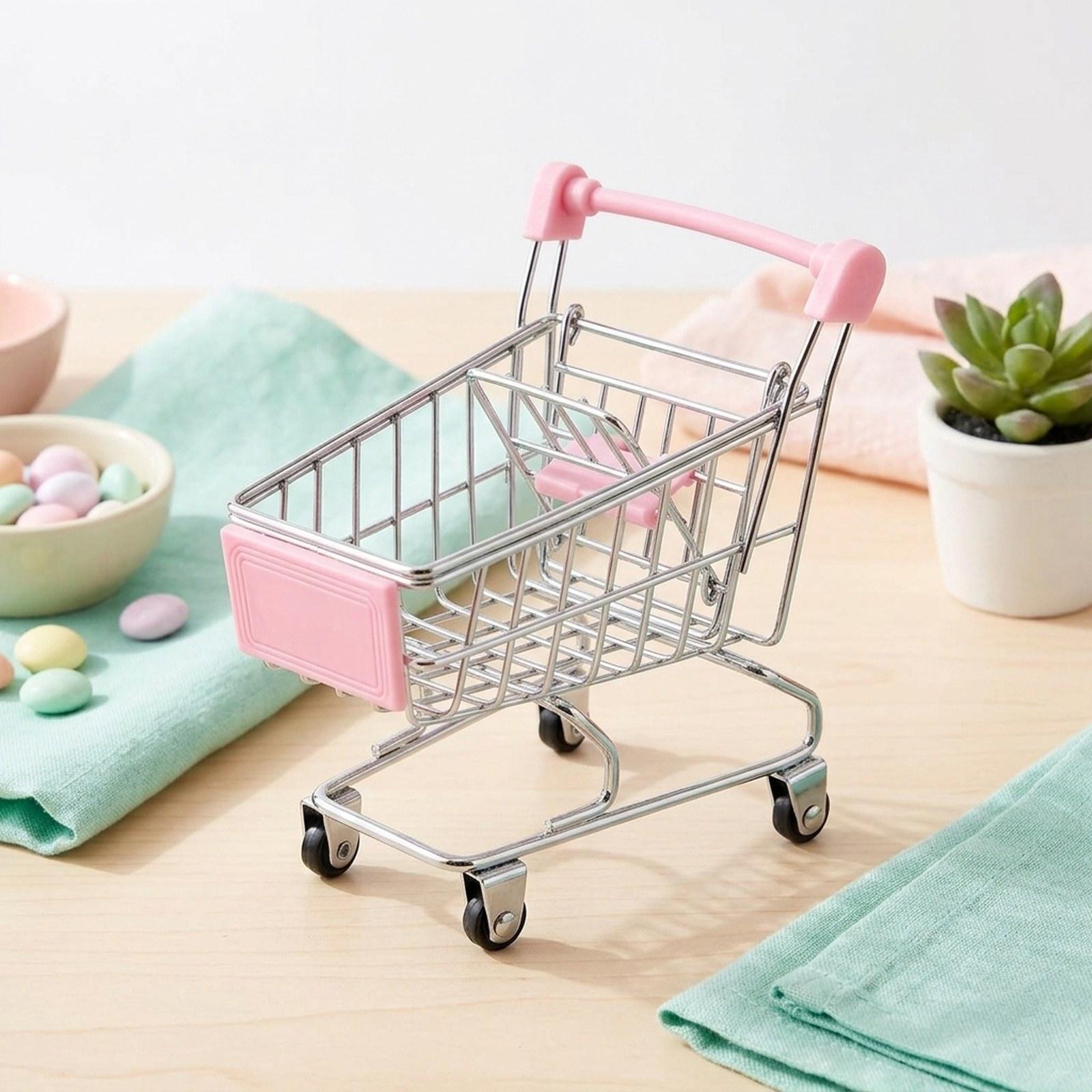 ショッピングカートおもちゃスーパーマーケット手押し車装飾ミニ - Kids Toys Shop のレビューと価格
