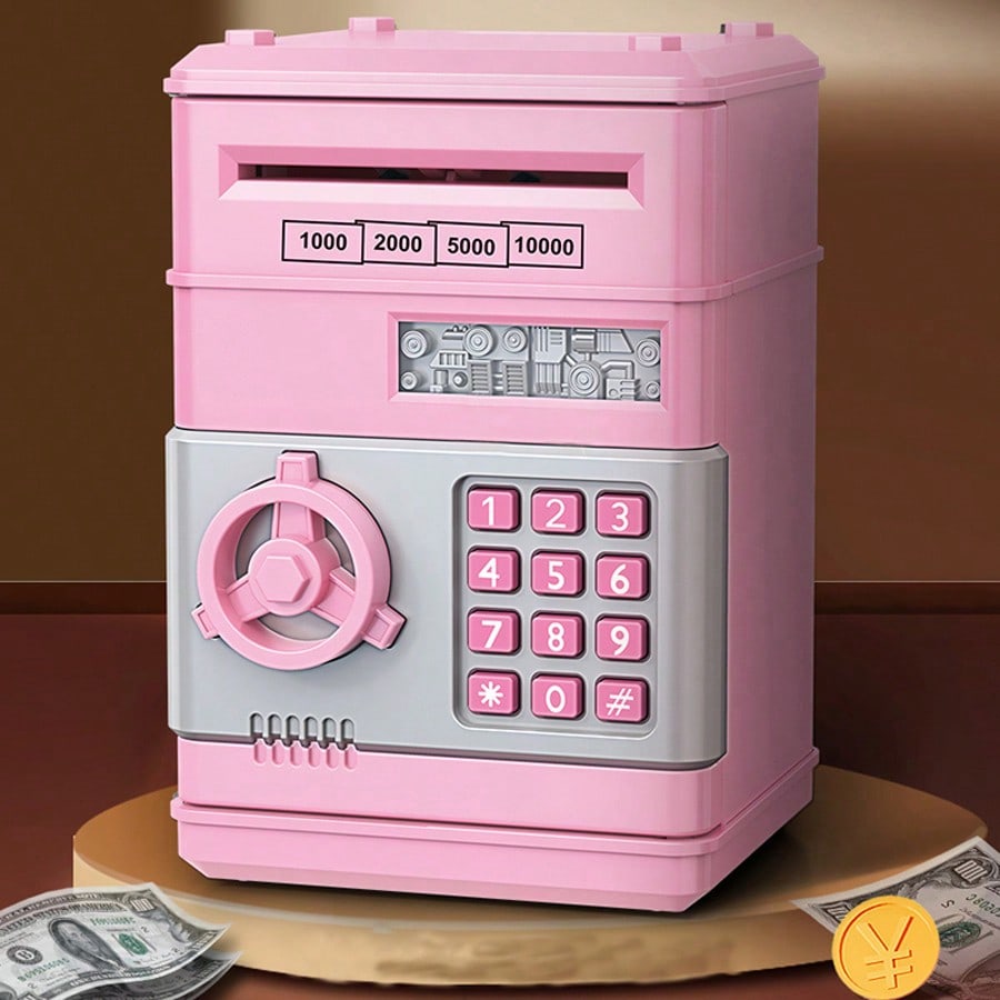 子供向けミニATM貯金箱、電子式の硬貨貯金箱、シミュレーショ - Kids Toys Boys のレビューと価格